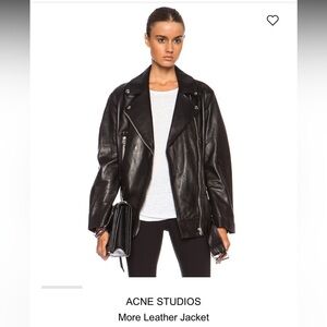 Acne Studios More leather jacket